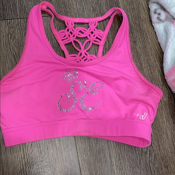 Varsity Tops - Pink Senior Elite practice sports bra